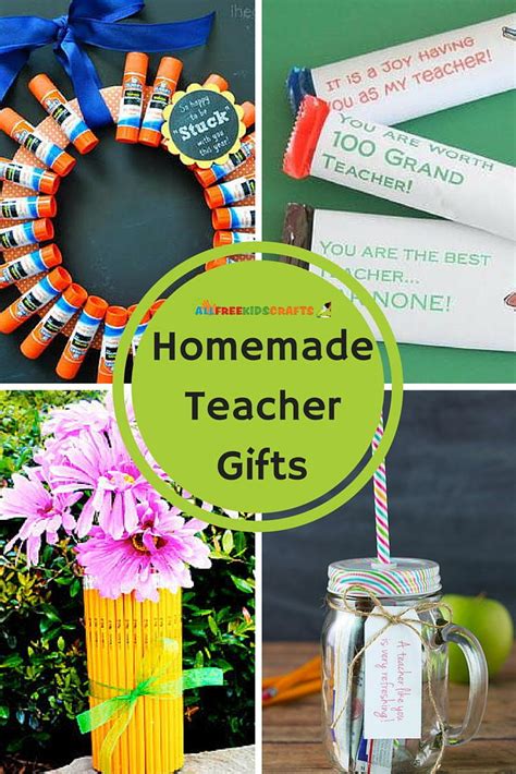 best gift for female teacher handmade